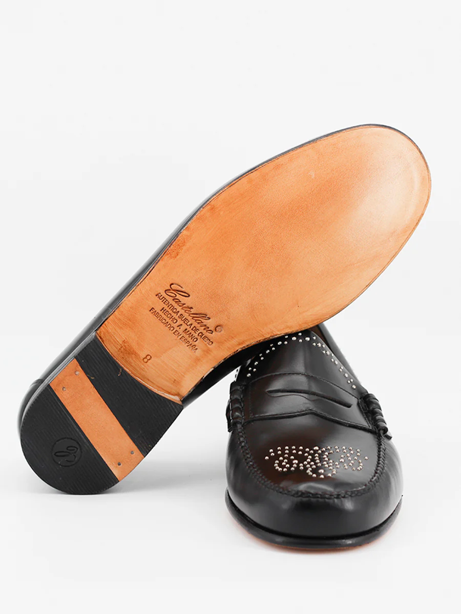 Mocasines 110 Hard piel antik color negro - Image 5