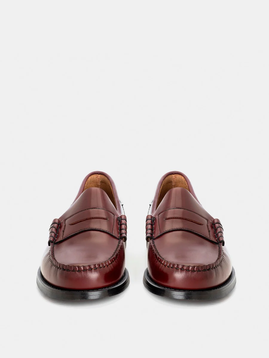 Mocasines 1900 de piel calf color corinto - Image 3