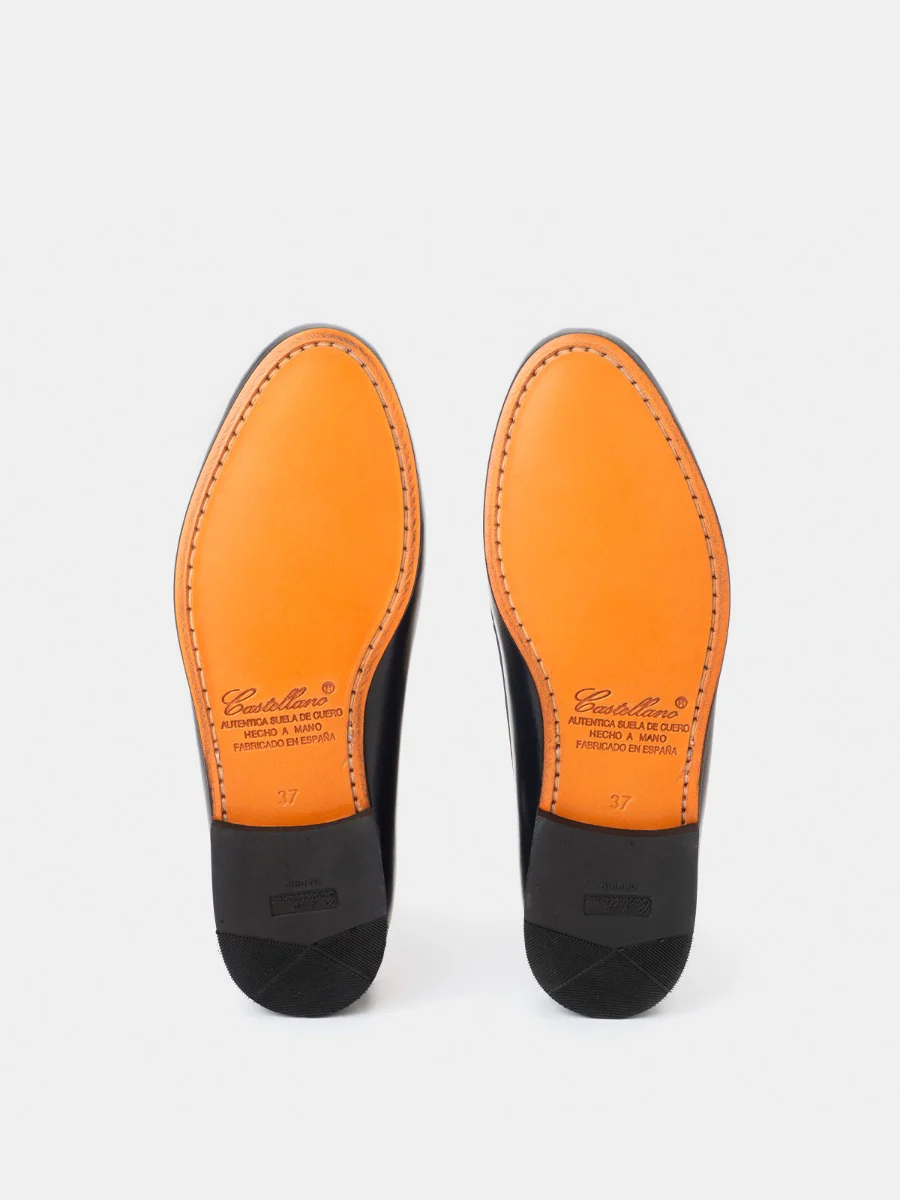 Mocasines 2200P de piel antik color marino - Image 4