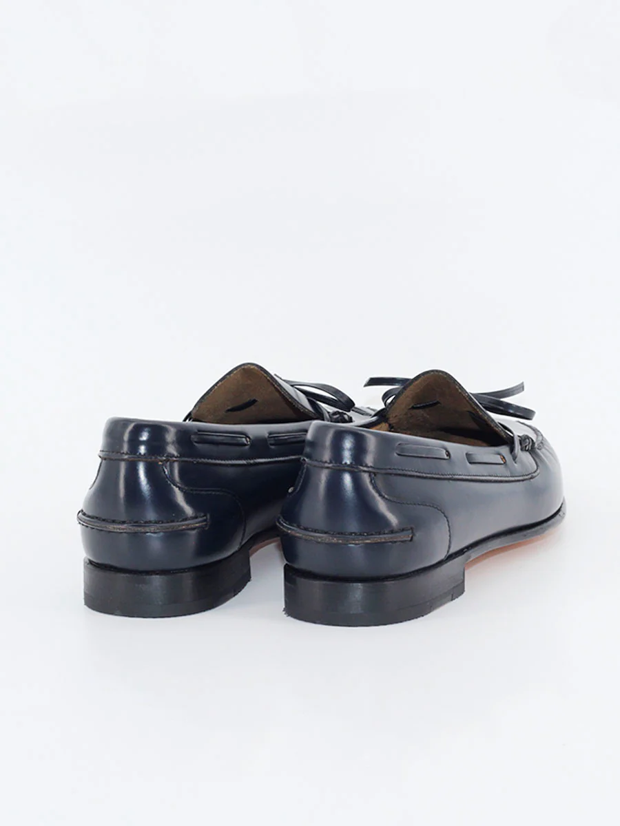 Mocasines 2204 de piel antik color azul marino - Image 3
