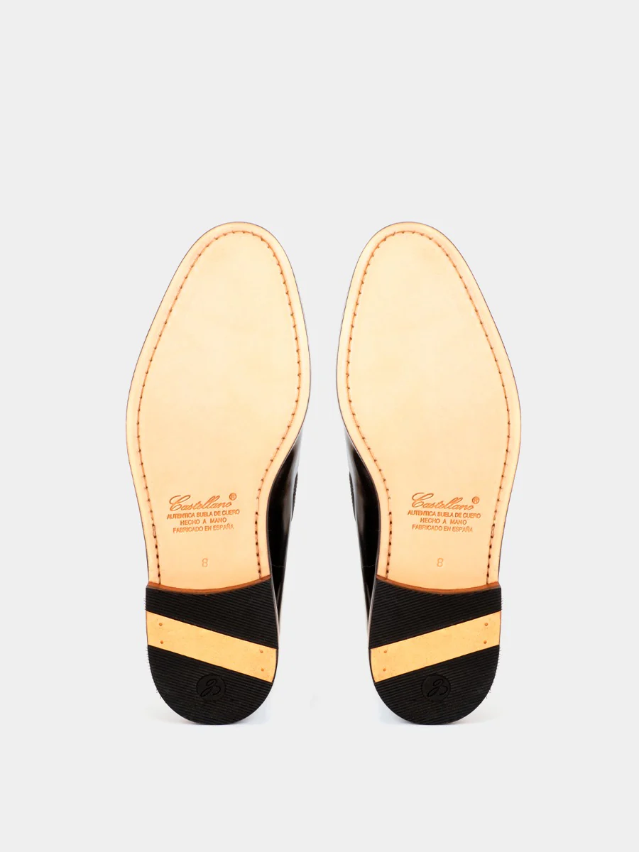 Mocasines 3511f de piel calf color negro - Image 4