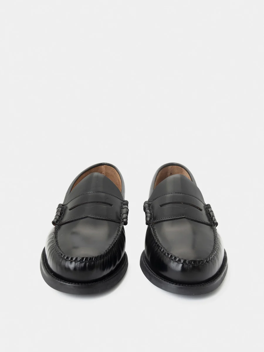 Mocasines 7900 de piel antik color negro - Image 3