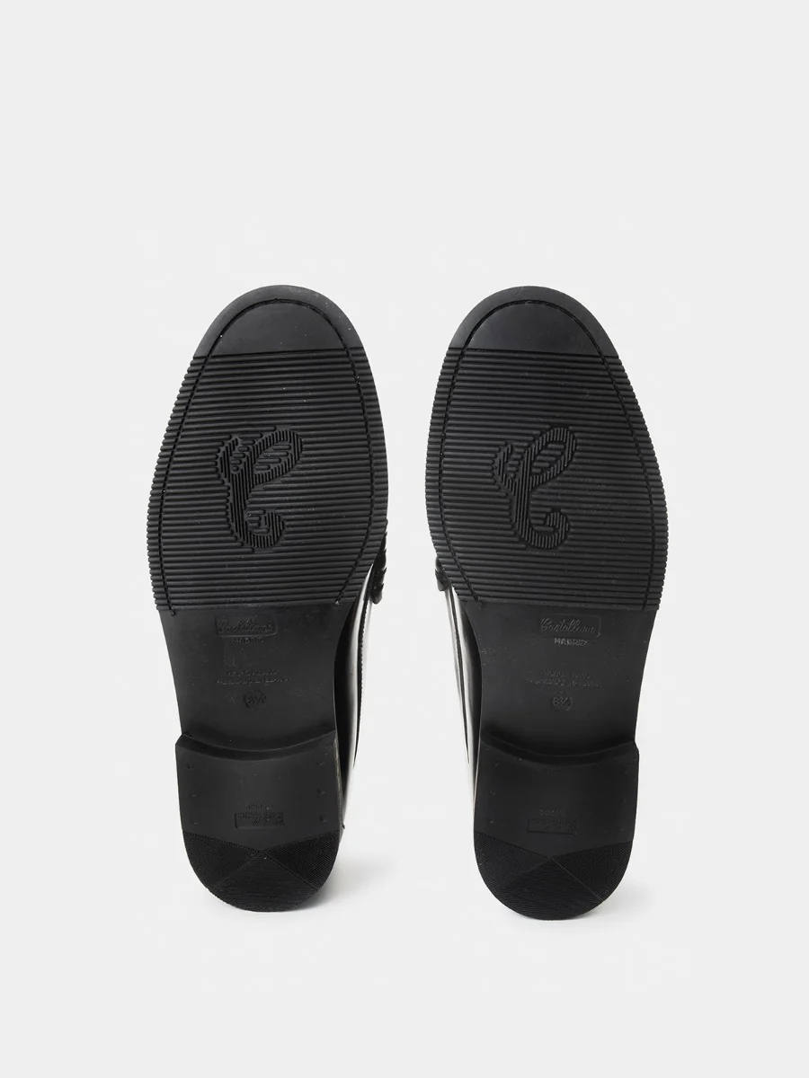 Mocasines 7900 de piel antik color negro - Image 4