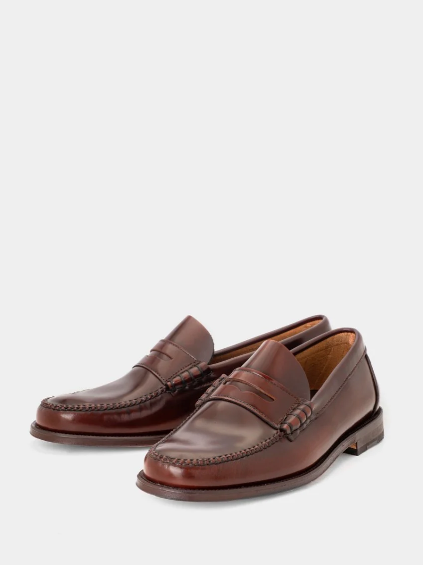 Mocasines 800 de piel antik color marrón - Image 2