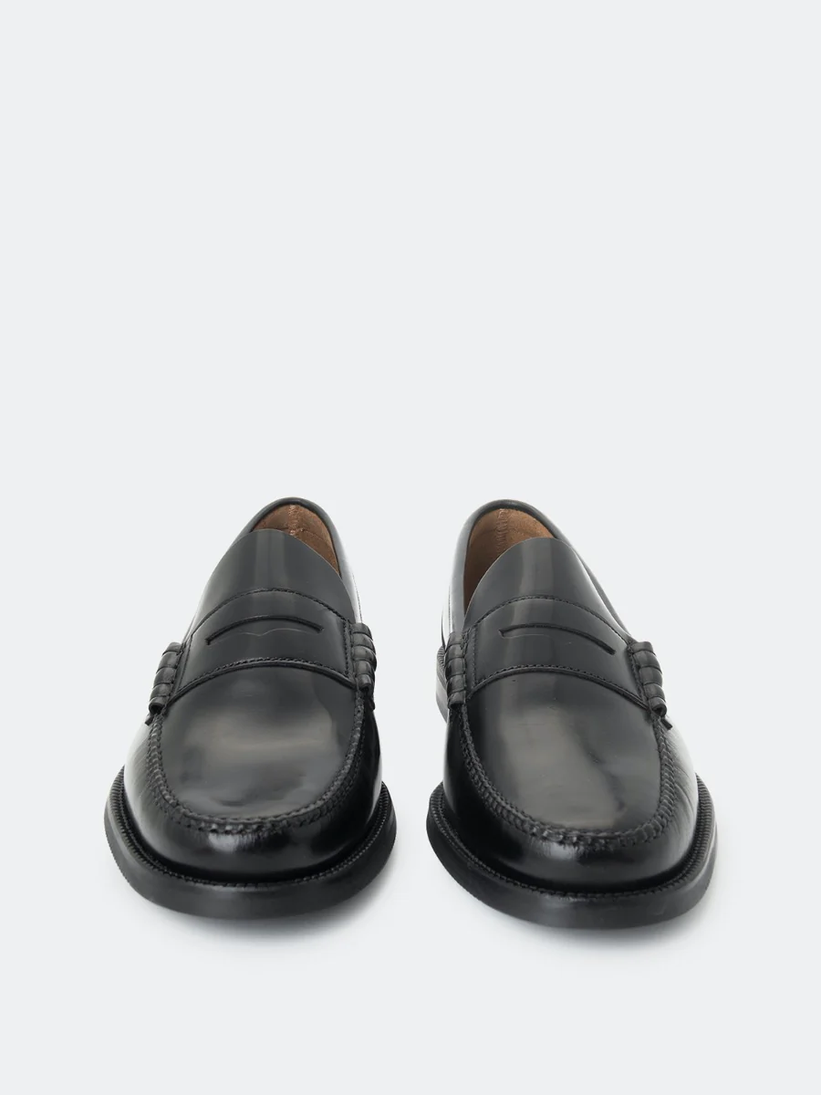 Mocasines 800 de piel antik color negro - Image 6