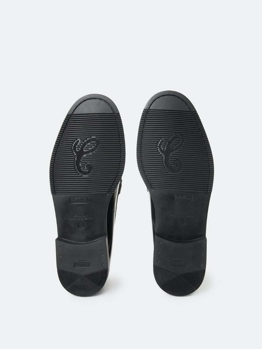 Mocasines 800 de piel antik color negro - Image 7