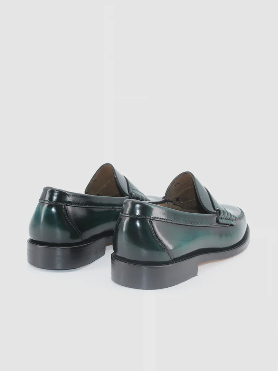Mocasines 800 de piel antik color verde - Image 3