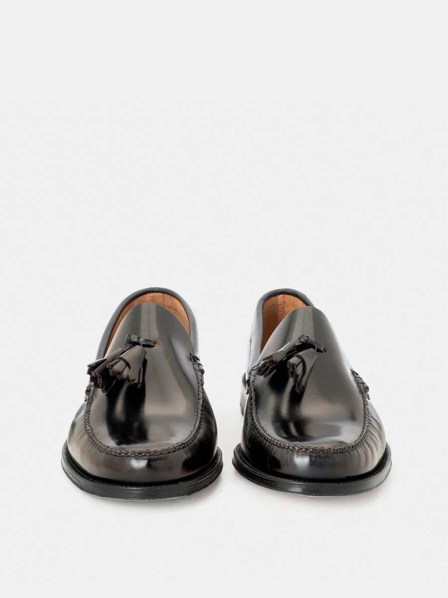 Mocasines 801 de piel antik color negro - Image 3