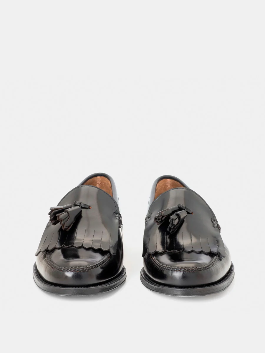 Mocasines 832 de piel antik color negro - Image 3