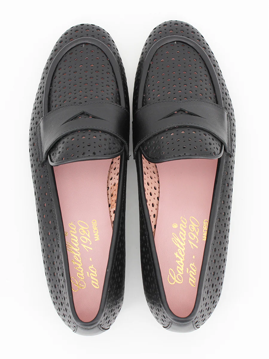Mocasines Avegno piel color negro - Image 5