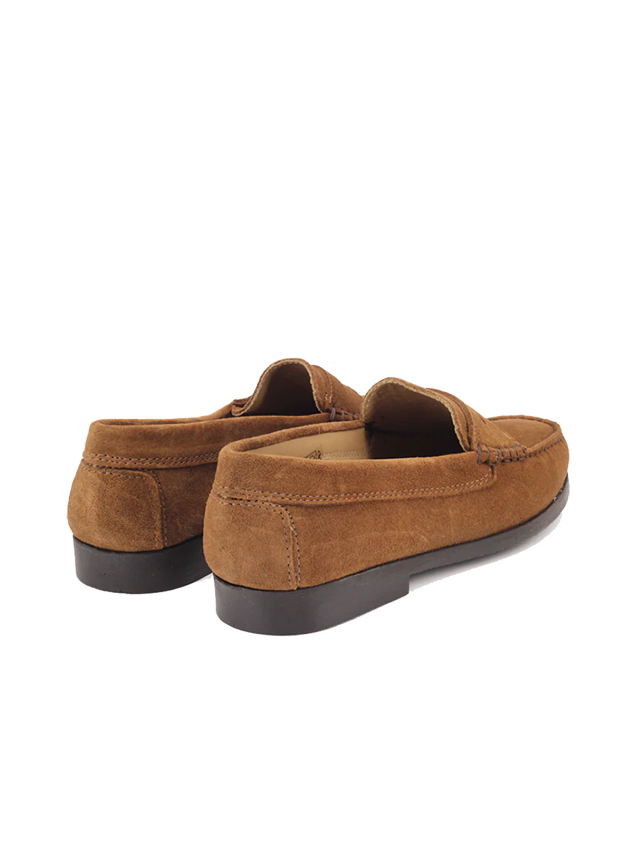 Mocasines Castellano® de ante para mujer – Modelo 471 color cuero - Image 3