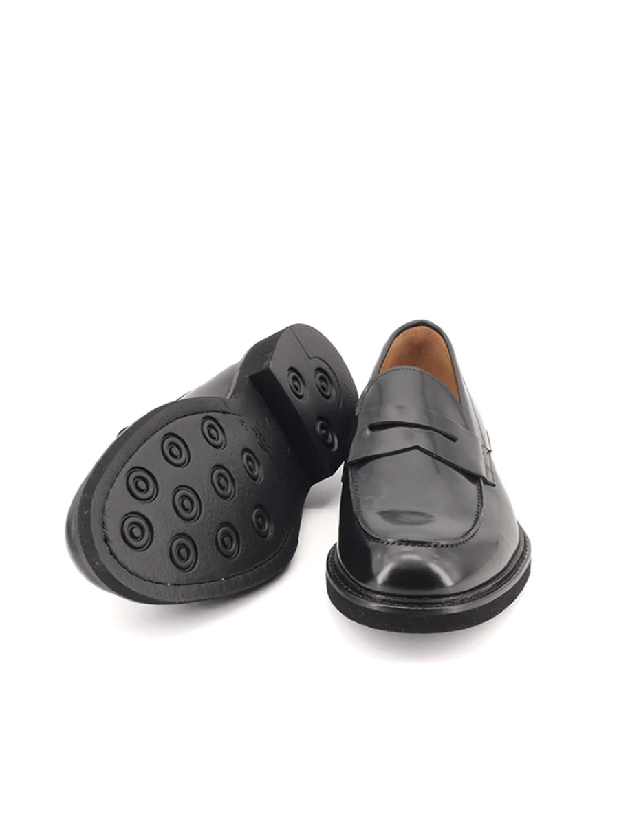 Mocasines Castellano® de piel antik para hombre – Modelo Toro color negro - Image 3