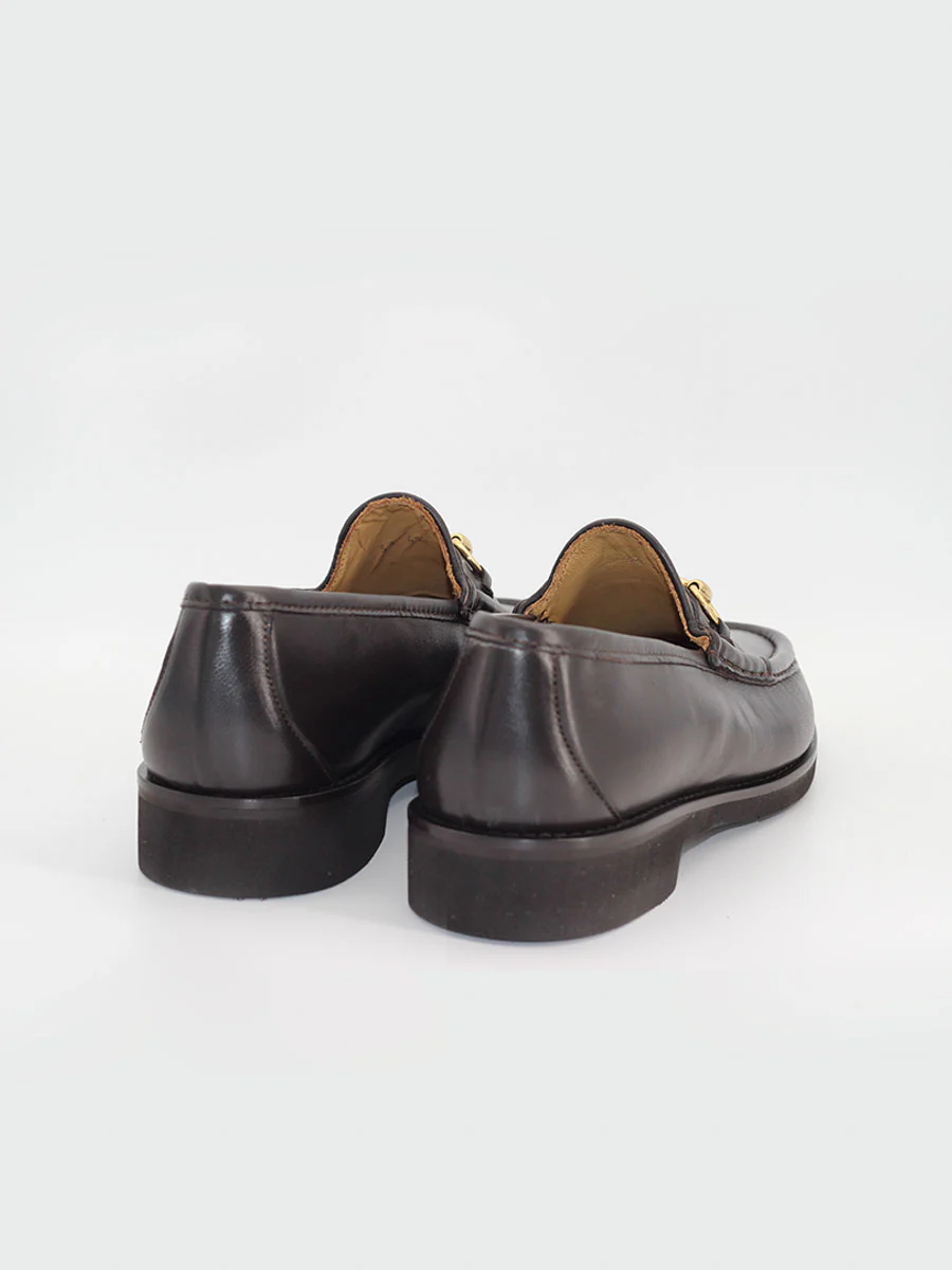 Mocasines Castellano® de piel para hombre – Modelo 33 color marrón - Image 3