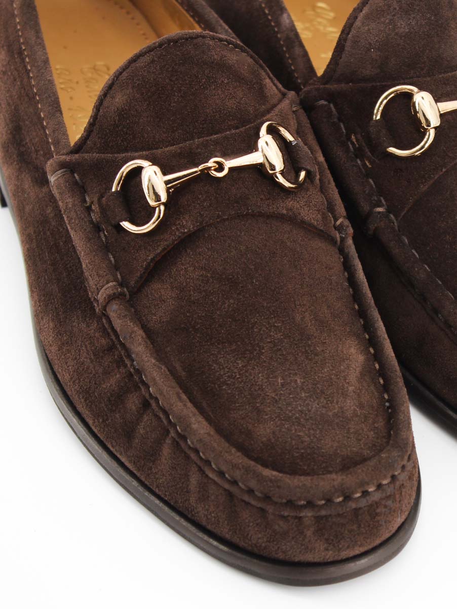 Mocasines de hombre 33 ante color marron - Image 3