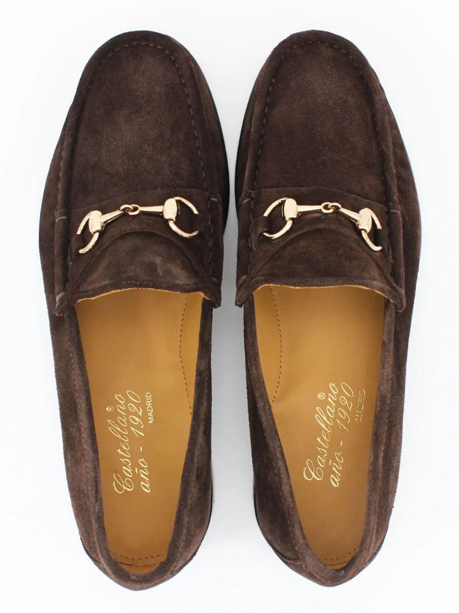 Mocasines de hombre 33 ante color marron - Image 5