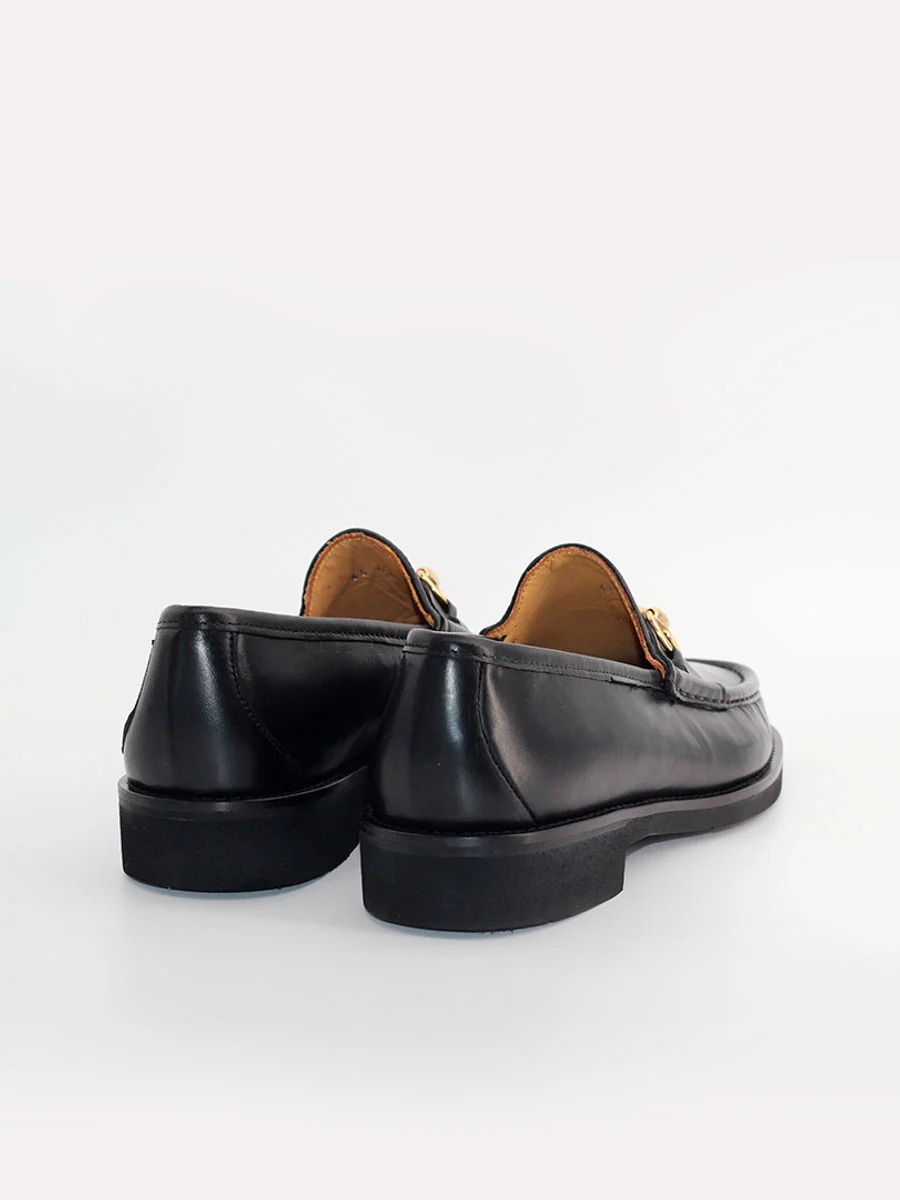 Mocasines Castellano® de piel para hombre – Modelo 33 color negro - Image 4