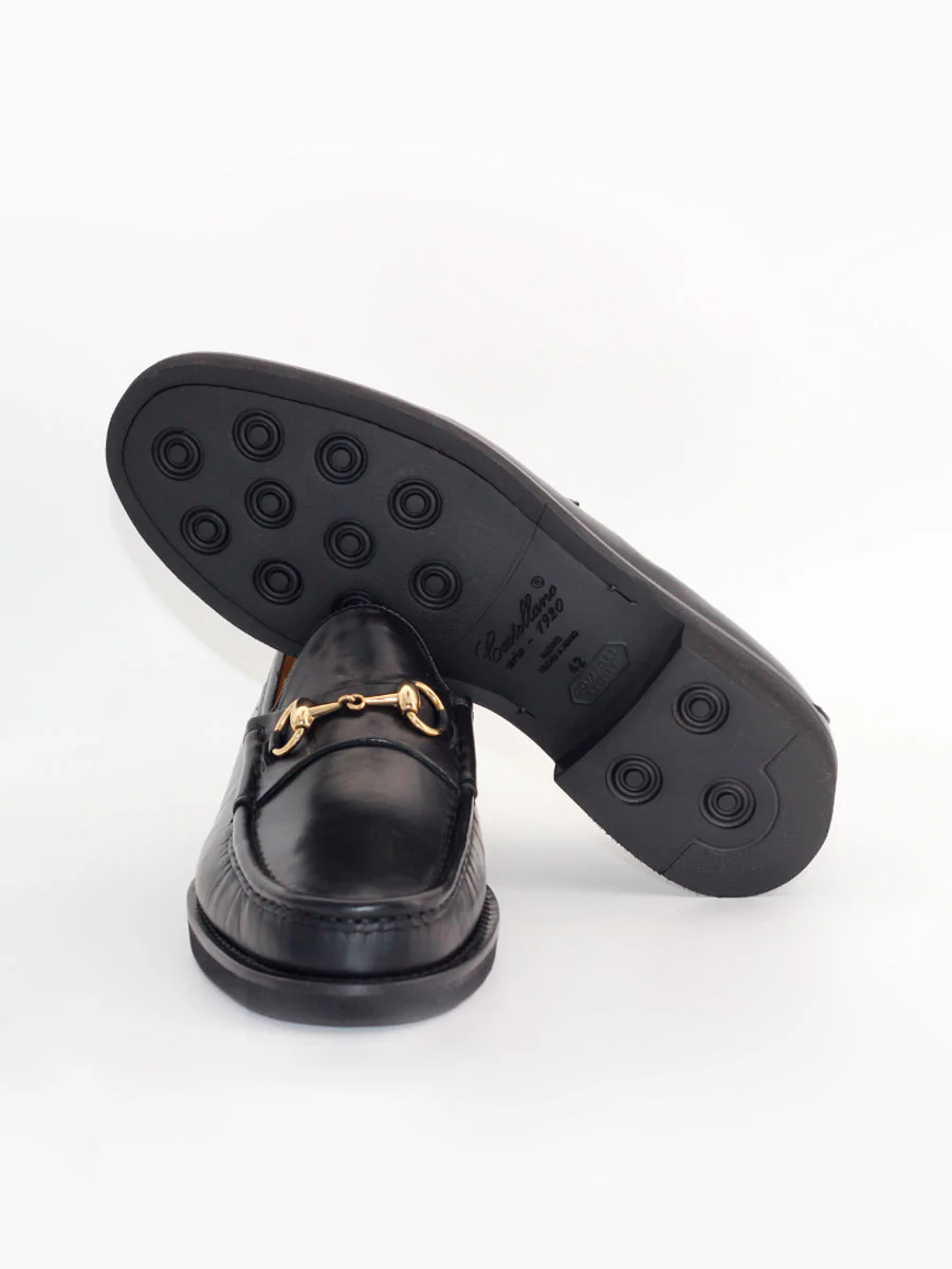 Mocasines Castellano® de piel para hombre – Modelo 33 color negro - Image 5