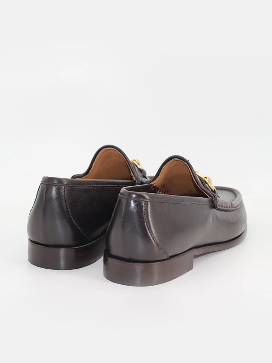 Mocasines de hombre 33 nappa color marrón - Image 3
