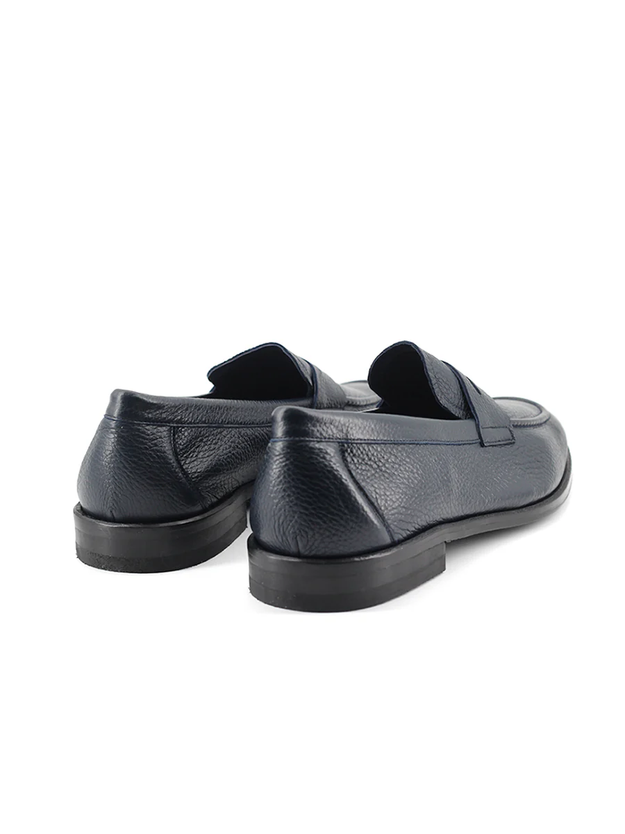 Mocasines de hombre Casa Campo en piel de ciervo color marino - Image 3