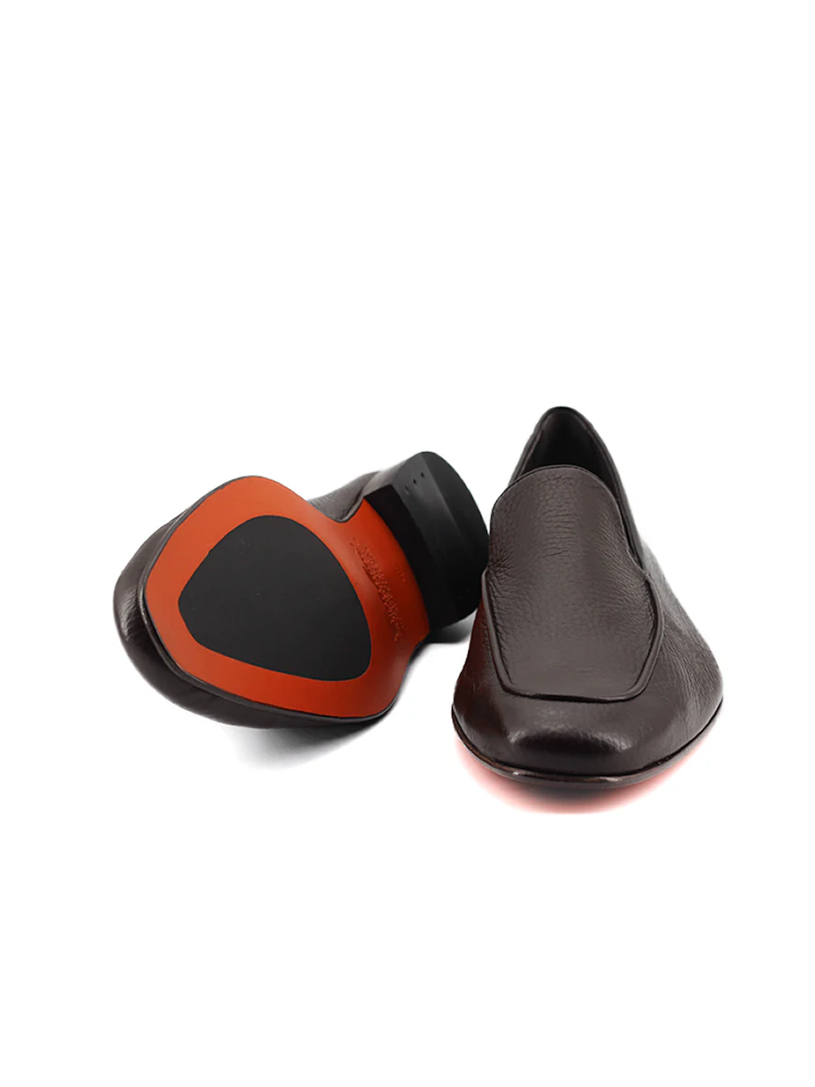 Mocasines de hombre La Romana en piel de ciervo marrón - Image 4
