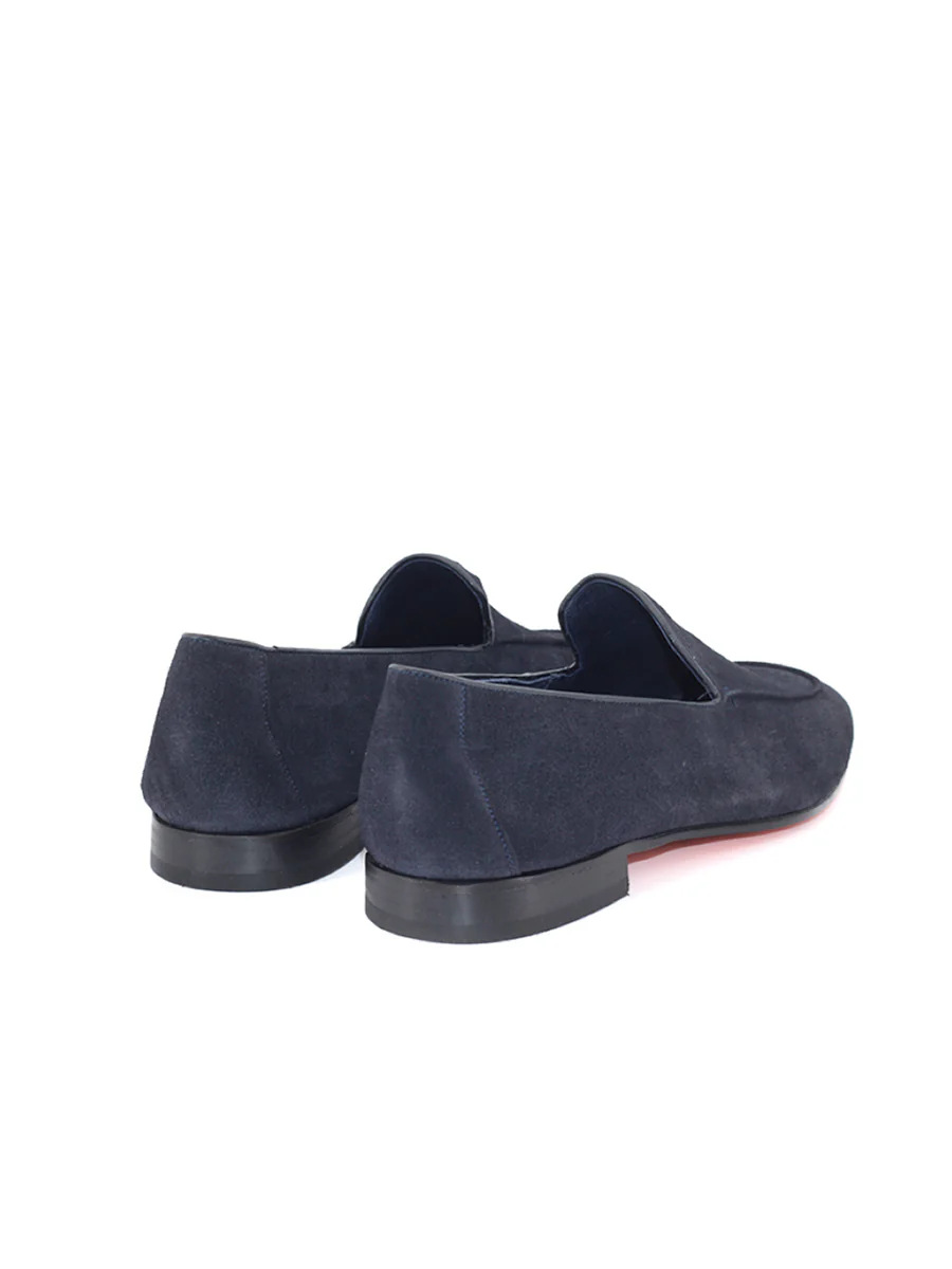 Mocasines de hombre La Romana en serraje marino - Image 3
