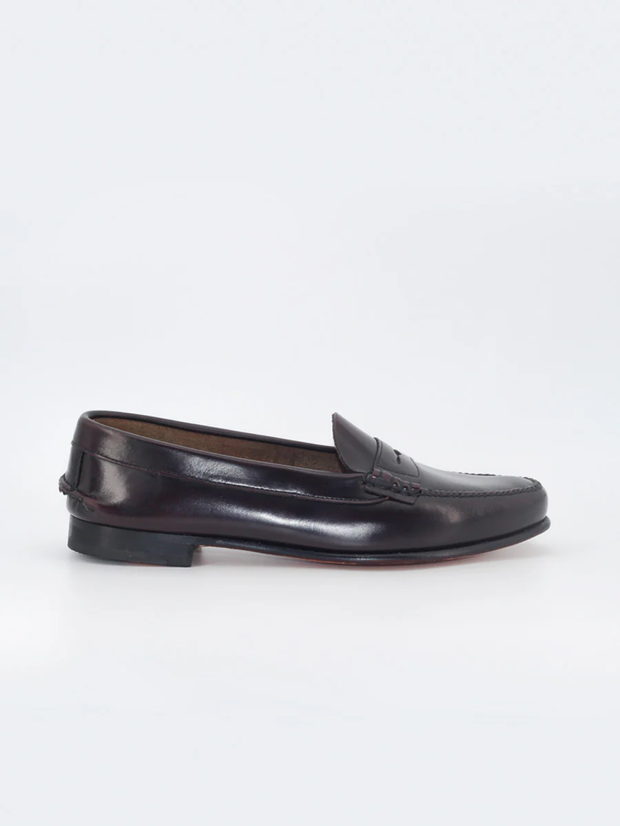 Mocasines de hombre pala baja 200 antifaz piel color sirach