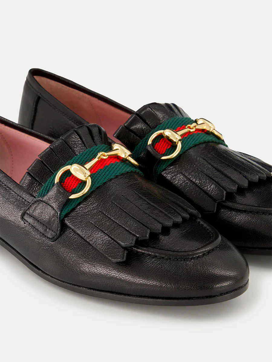 Mocasines de mujer Rialto piel color negro - Image 3