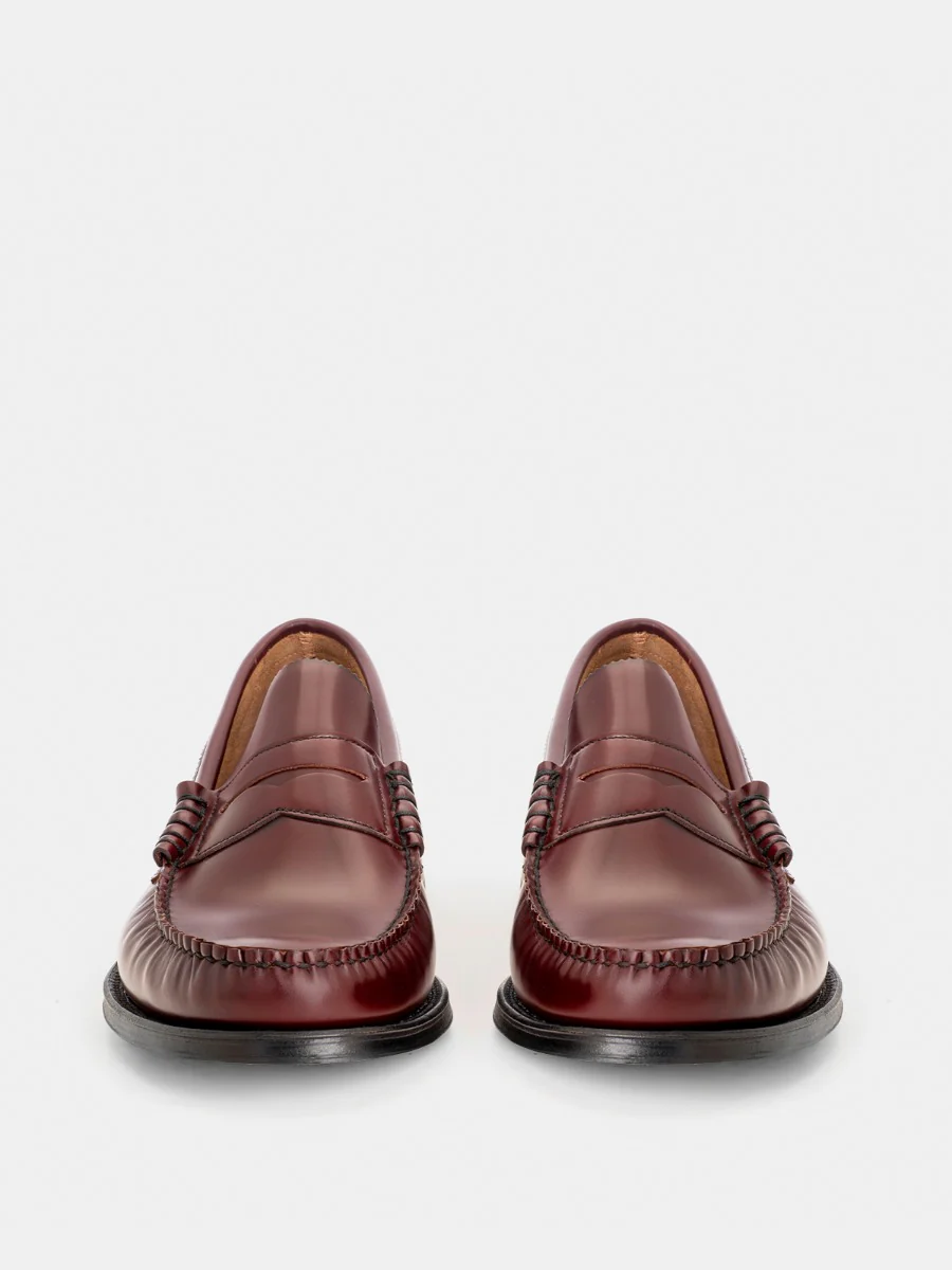 Mocasines L100 de piel calf color corinto - Image 3