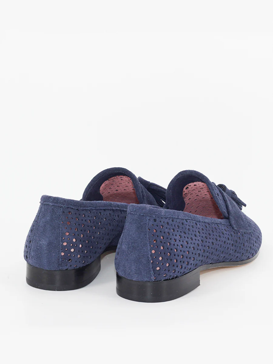 Mocasines Tivoli ante color marino - Image 3