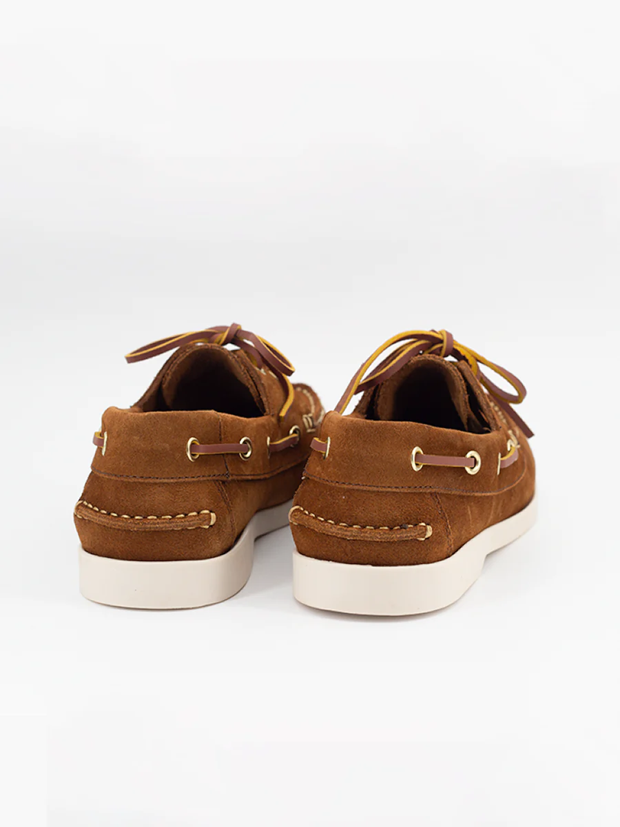 Náuticos de mujer Stella en ante marrón – Comodidad, estilo y artesanía Castellano® - Image 3