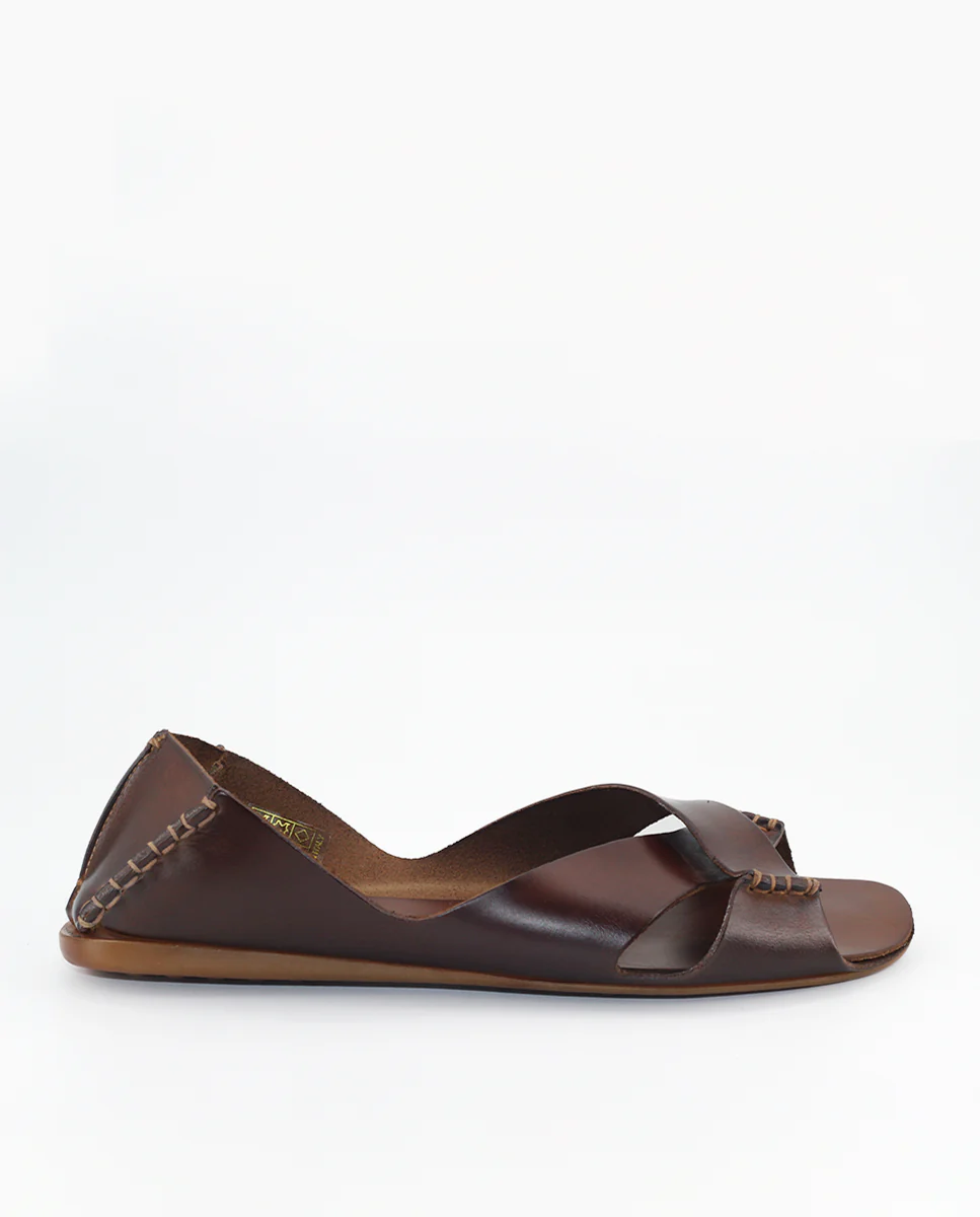 Sandalia Castellano dive marrone