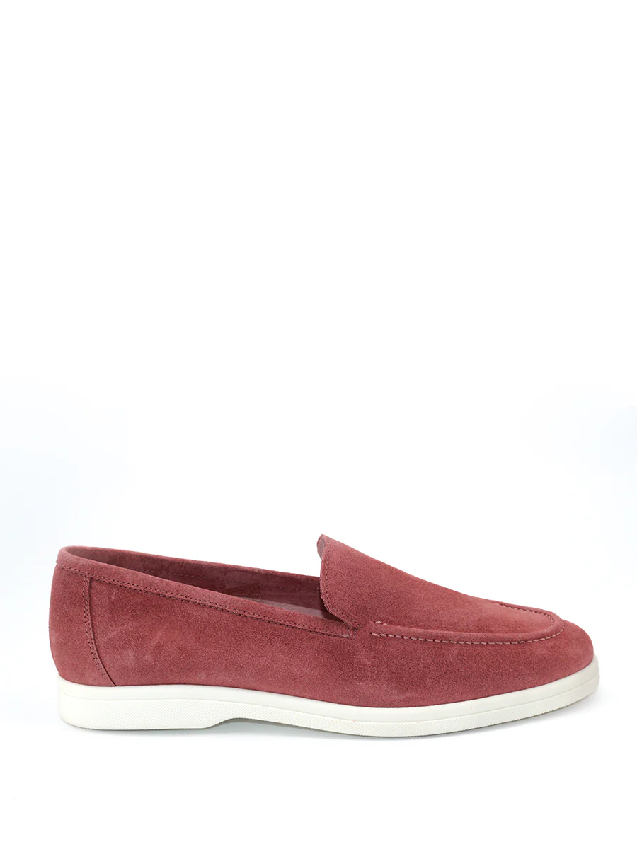 Mocasín Yacht mujer en ante color maquillaje – Hecho en España | Castellano® 1920 Madrid