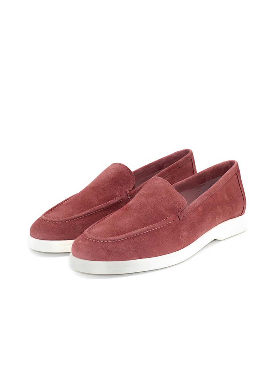 Mocasín Yacht mujer en ante color maquillaje – Hecho en España | Castellano® 1920 Madrid - Image 2