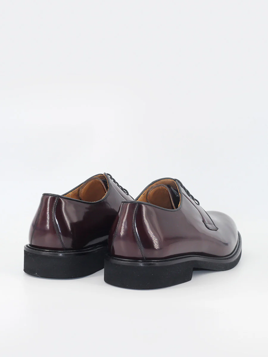 Zapatos blucher Robert de piel antik color burdeos - Image 5