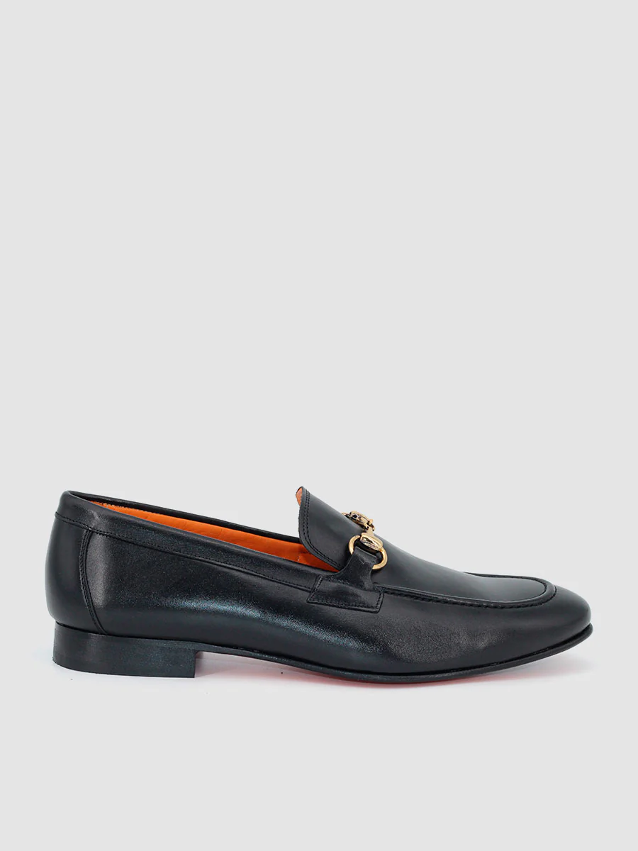 Zapatos mocasines Castellano modelo Pegaso piel color negro